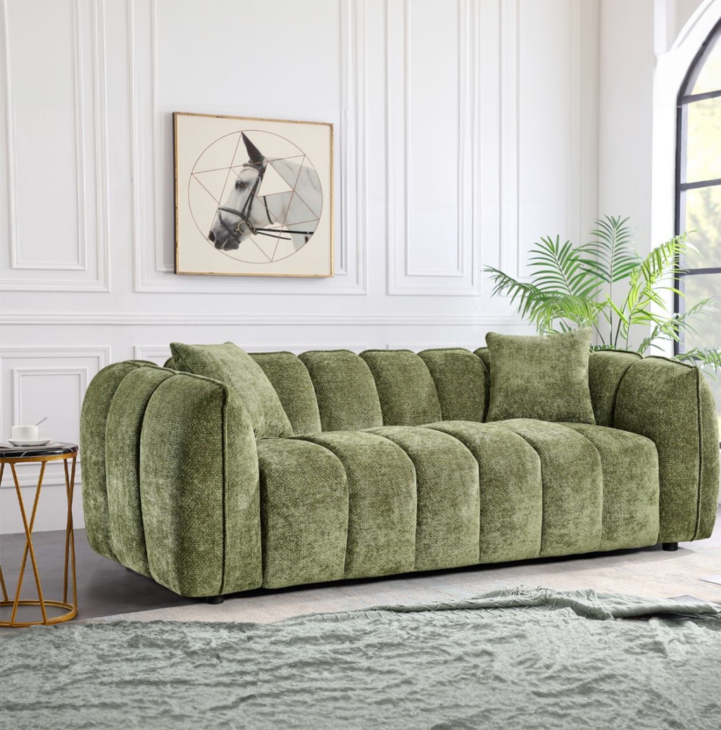 COMO 3 SEATER OLIVE