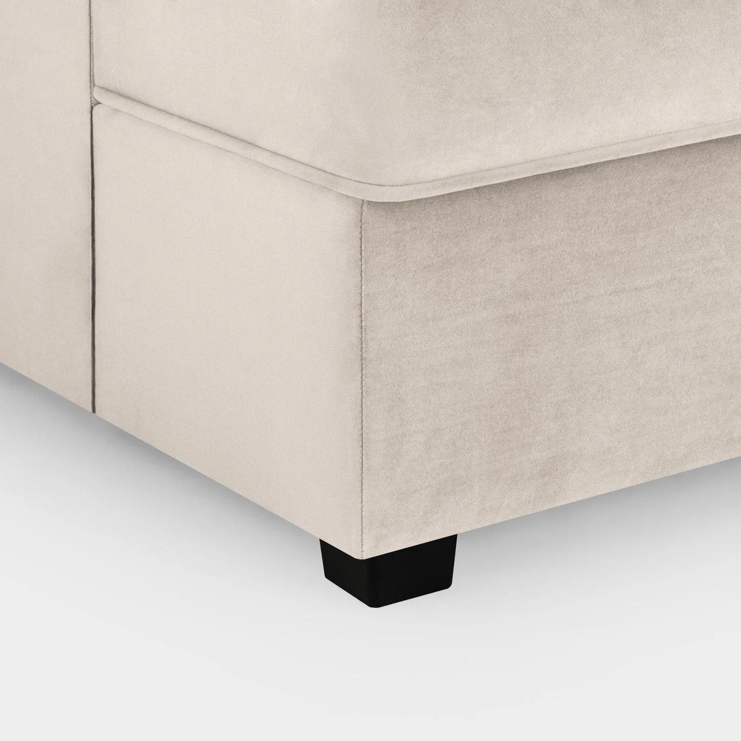 LONDON U SHAPE PLUSH BEIGE