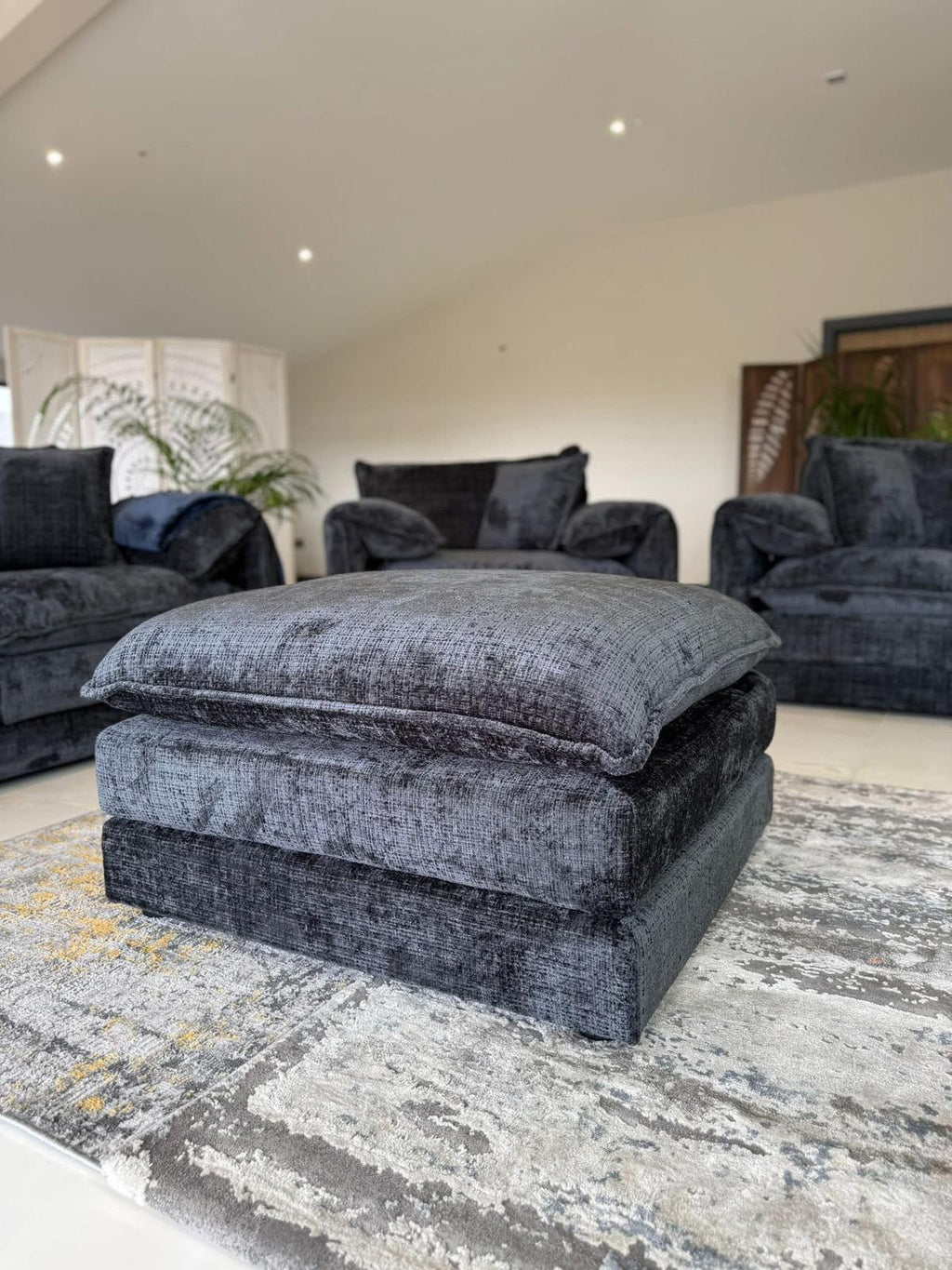 MIAMI 3+2 BLACK SET