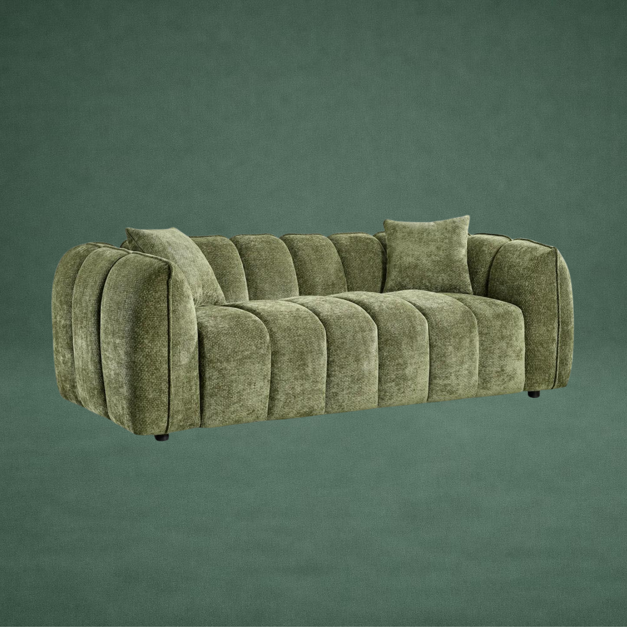 COMO 3 SEATER OLIVE
